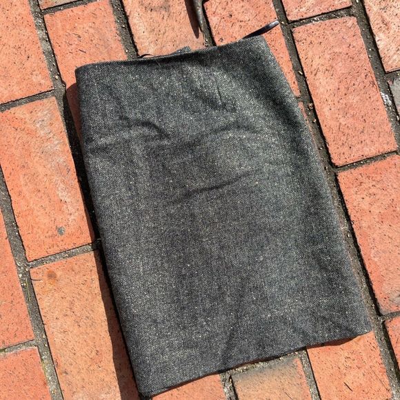 J Crew Glitter Flecked Wool Skirt NWT - Picture 6 of 6